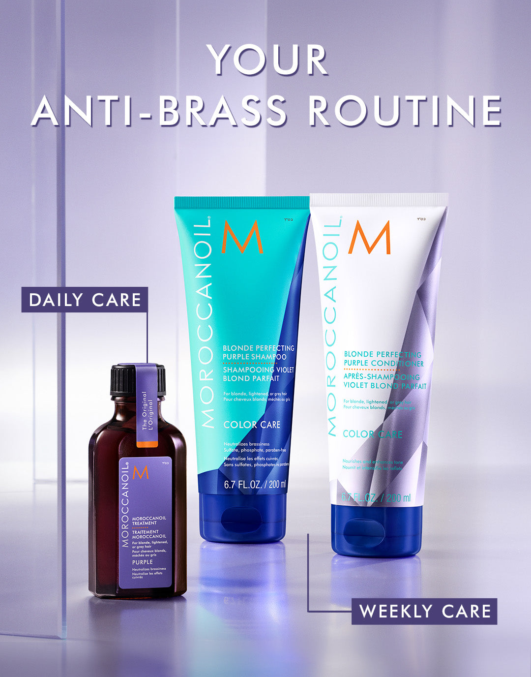 Moroccanoil Lila Behandlung