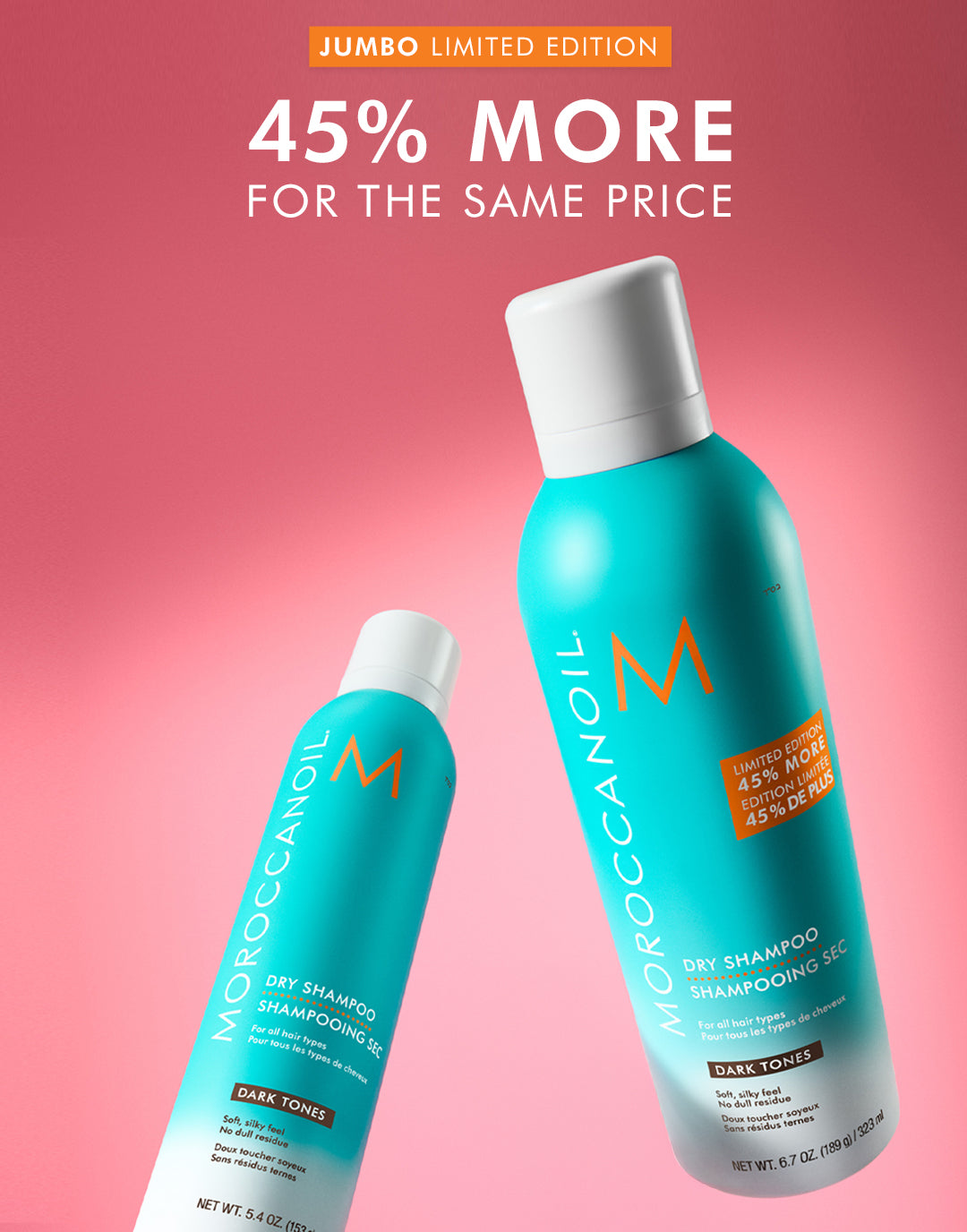 Trockenshampoo für dunkles Haar