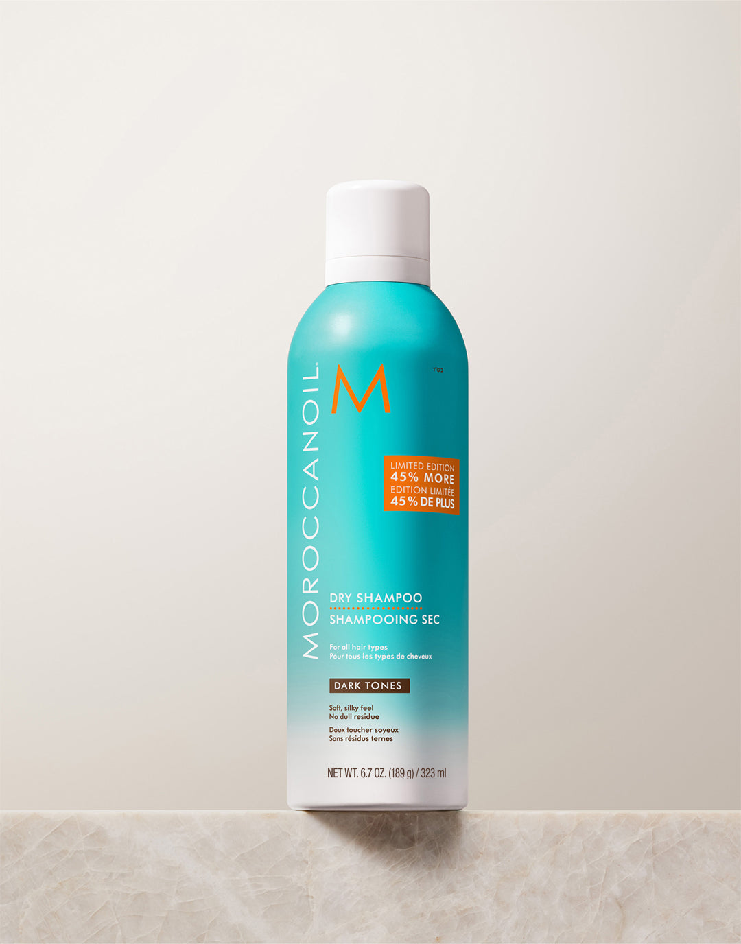 Trockenshampoo für dunkles Haar