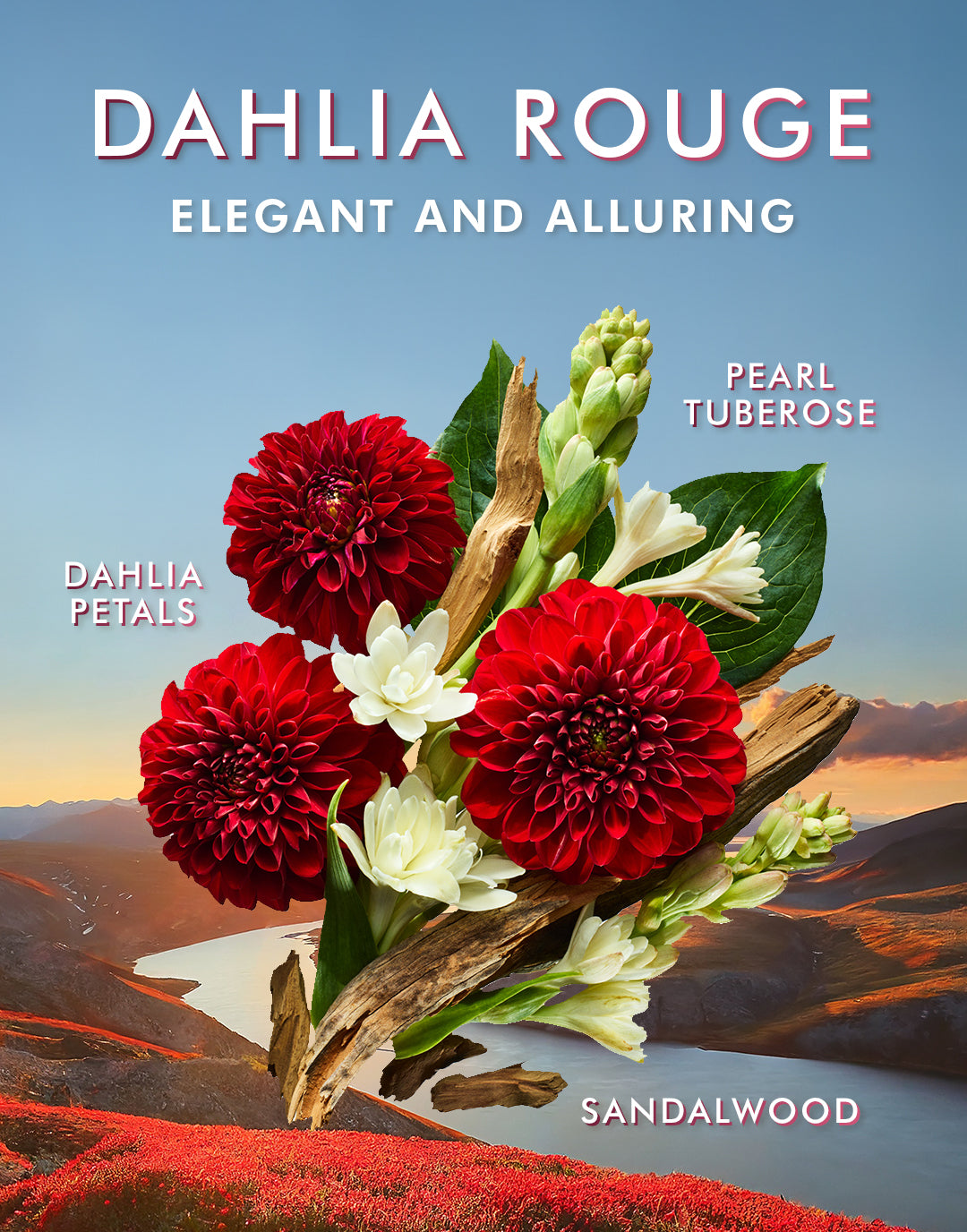 Handseife Dahlia Rouge