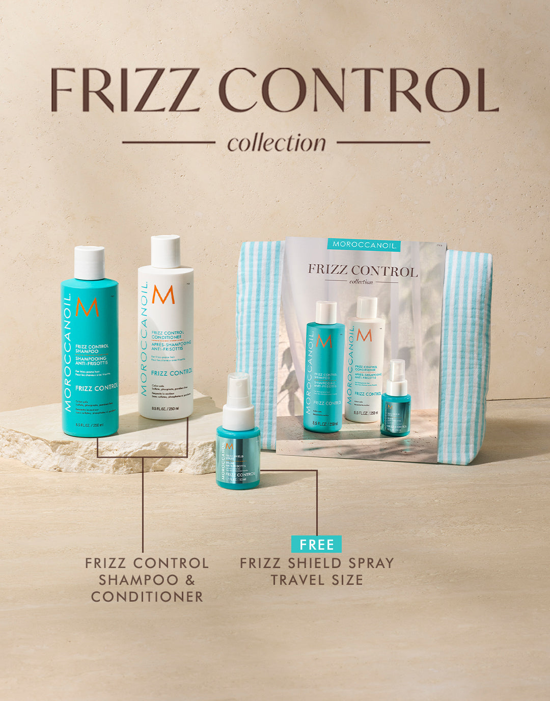 Frühlings-Frizz-Kontroll-Set