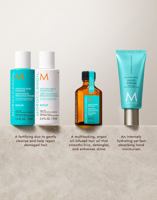 Reparierendes Reiseset