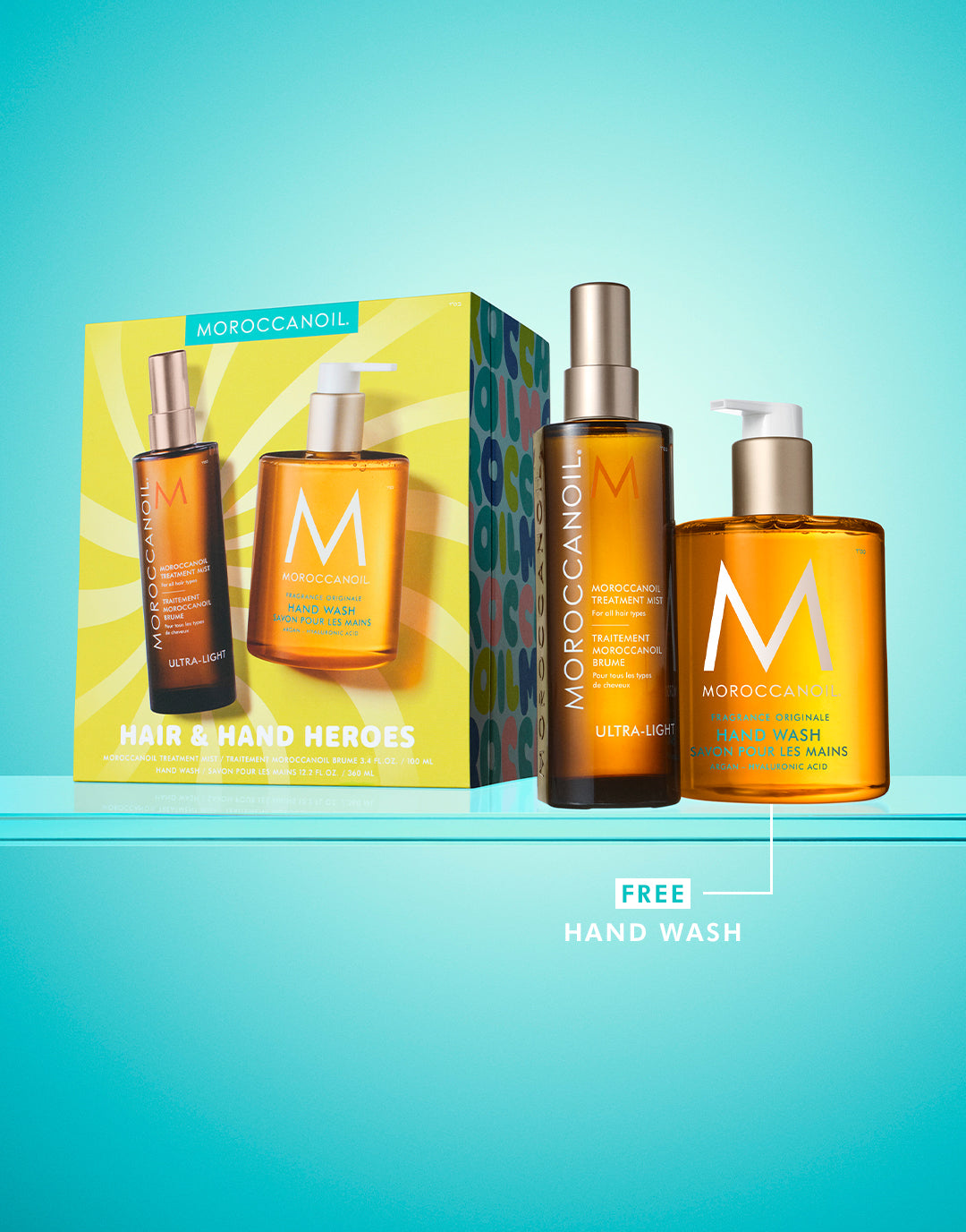 Haar- und Handpflege – Ultra-leichtes Spray