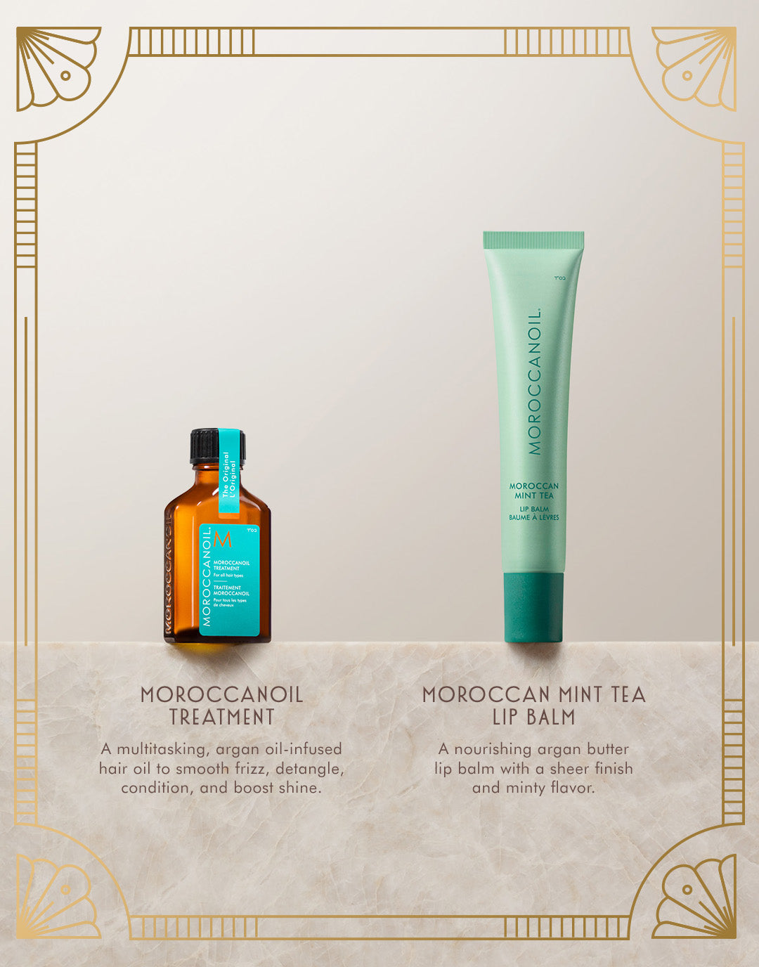 The Shine Suite: Geschenkset mit Moroccan Mint Tea Lippenbalsam