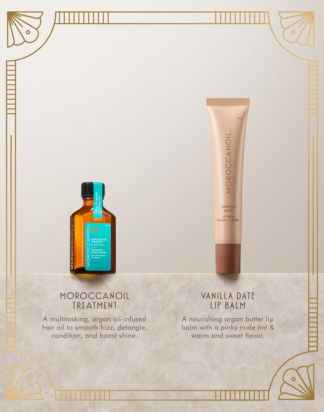 The Shine Suite: Geschenkset mit Vanilla Date Lippenbalsam